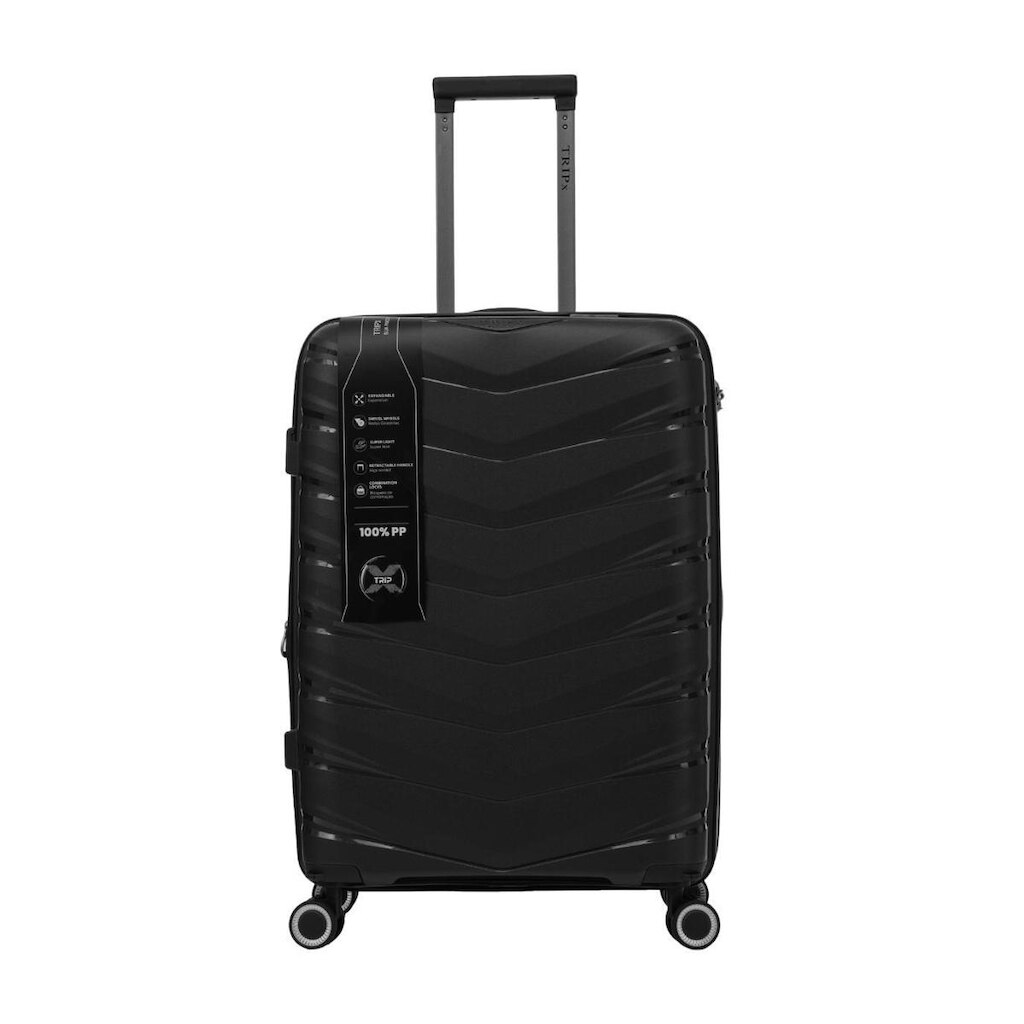 Mala Bordo Expansível Cadeado TSA Original Antifurto Padrão ANAC Rodas Duplas 360° Removíveis