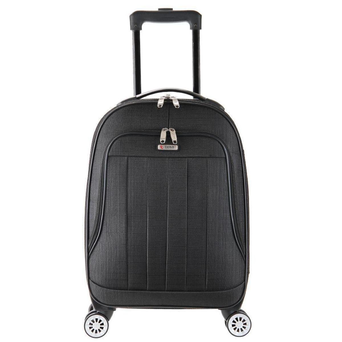 Mala de Bordo Executiva Tonin Linha Paralello - Preto Menor preço em Mala de Bordo Executiva Tonin Linha Paralello - Preto