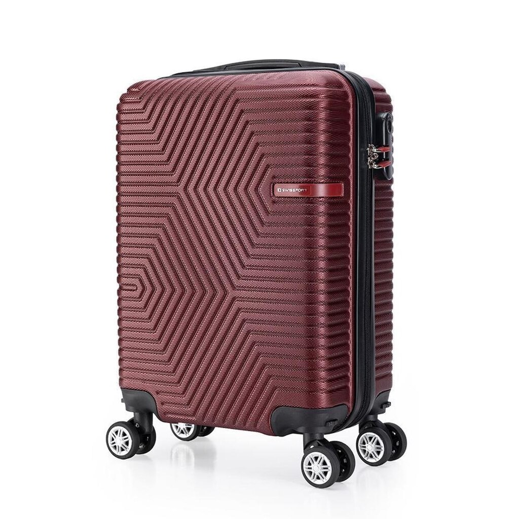 Mala de Bordo Viagem Anti Furto ABS Roda 360° Swissport