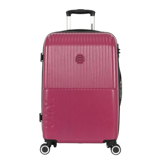Mala de Viagem Bordo ABS Pop Rodas Duplas Removiveis Up4you
