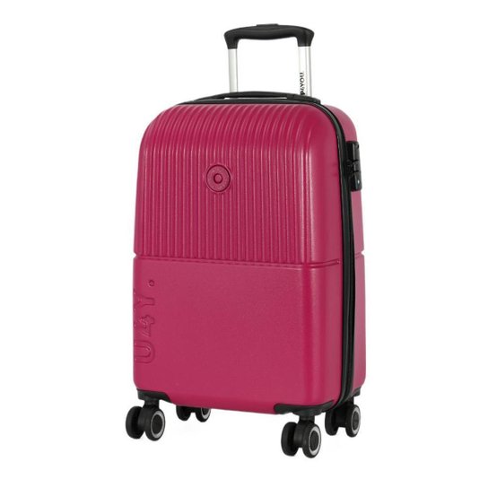 Mala de Viagem Bordo ABS Pop Rodas Duplas Removiveis Up4you