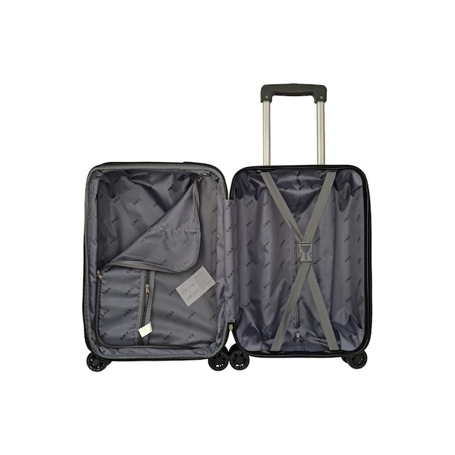 MALA DE VIAGEM RÍGIDA 4 RODAS DUPLA 360° ABS - CHX