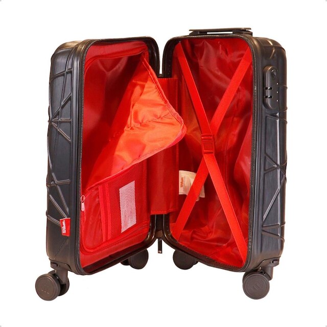 Mala Viagem Bordo Rodas Giro 360 Resistente 10kg Wilson