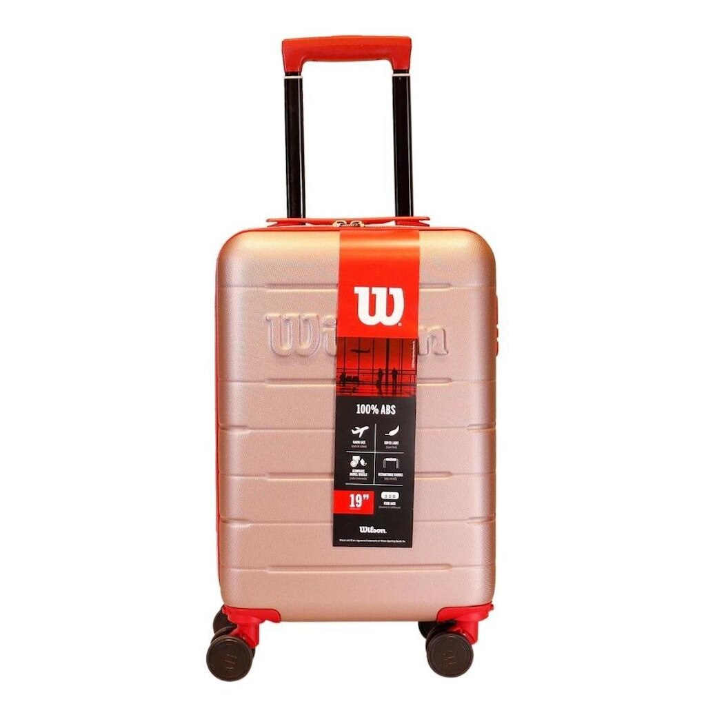 Mala Wilson Bordo Viagem Abs Rodas Duplas 360 10 Kg