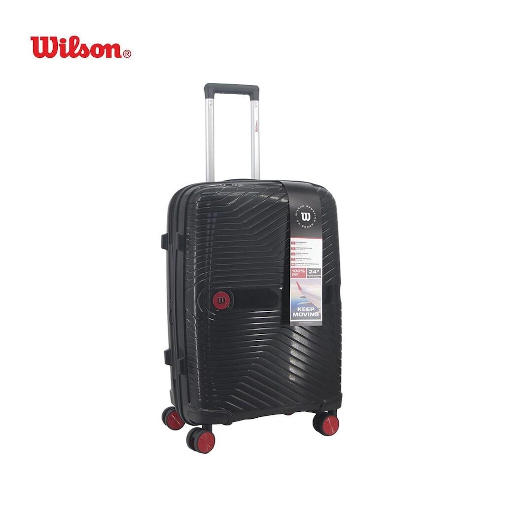 Mala Wilson Viagem M Despacho 23kg Expansível Segredo Embutido