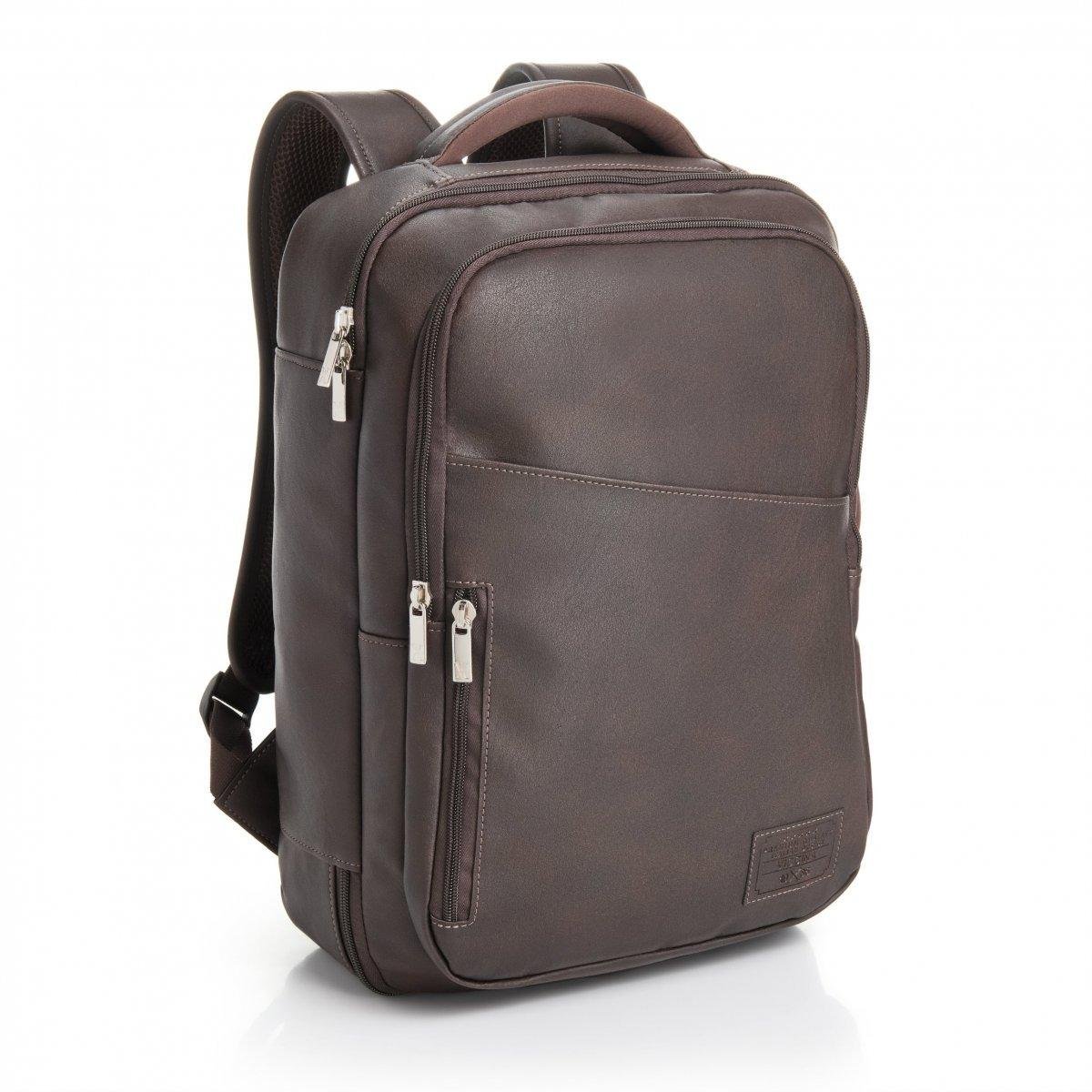 Mala/Mochila Duomo 2 em 1 Para Notebook 15.6' Viccina - Marrom Menor preço em Mala/Mochila Duomo 2 em 1 Para Notebook 15.6' Viccina - Marrom