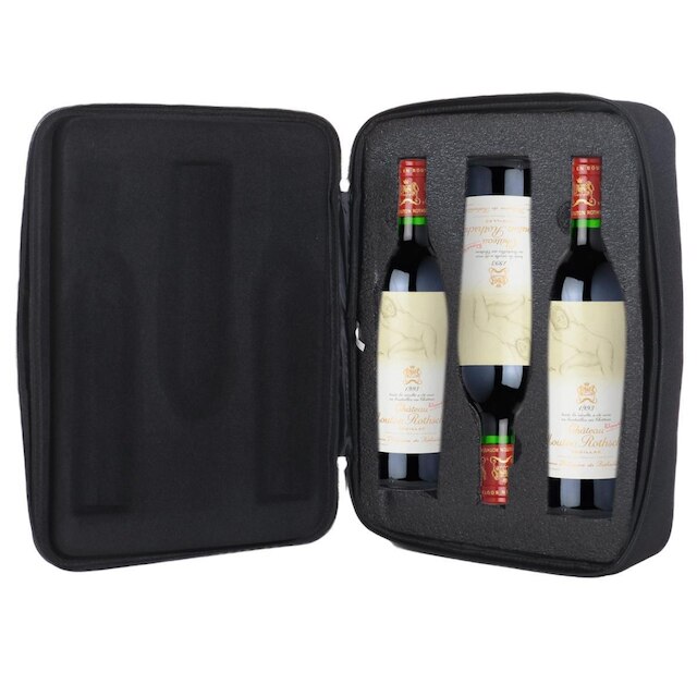 MALINHA DE VINHOS PARA 3 GARRAFAS 750ML - MALÍSSIMA WINE BAG