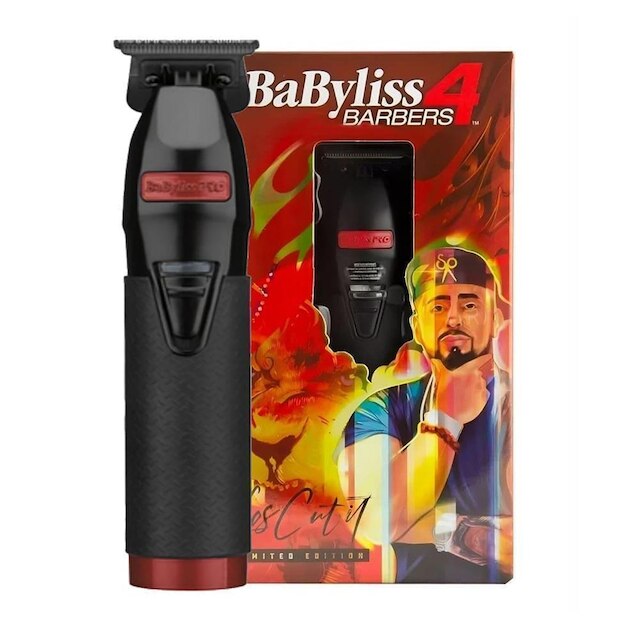 Máquina de Acabamento BaByliss PRO 4 Barbers Black Red Los Cut It