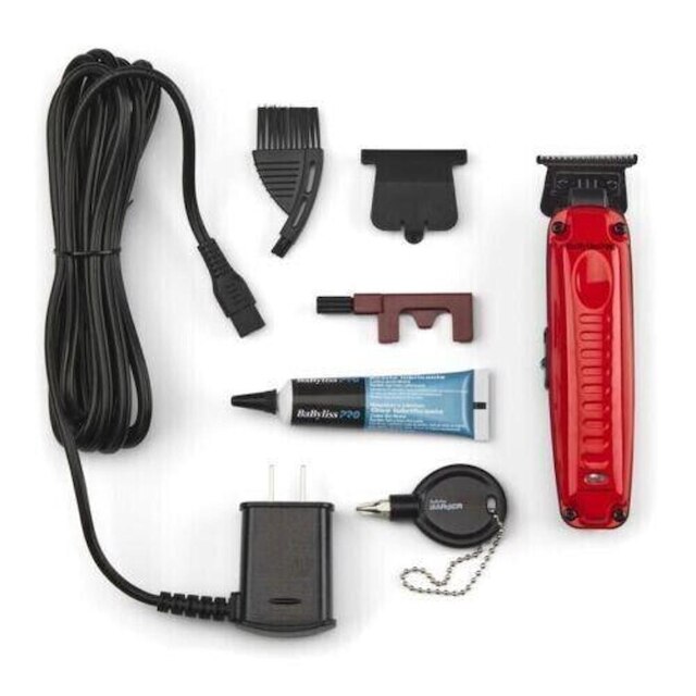 Máquina De Acabamento Babyliss Pro Lo-Pro FX Vermelha