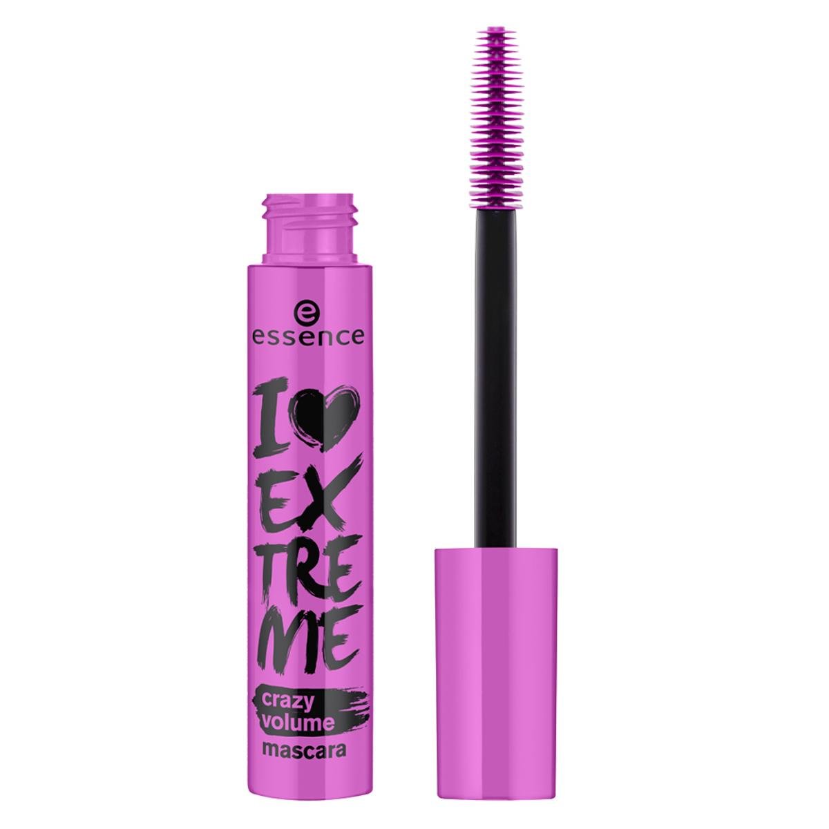 Máscara Cílios Essence I Love Extreme Crazy Volume Black Menor preço em Máscara Cílios Essence I Love Extreme Crazy Volume Black