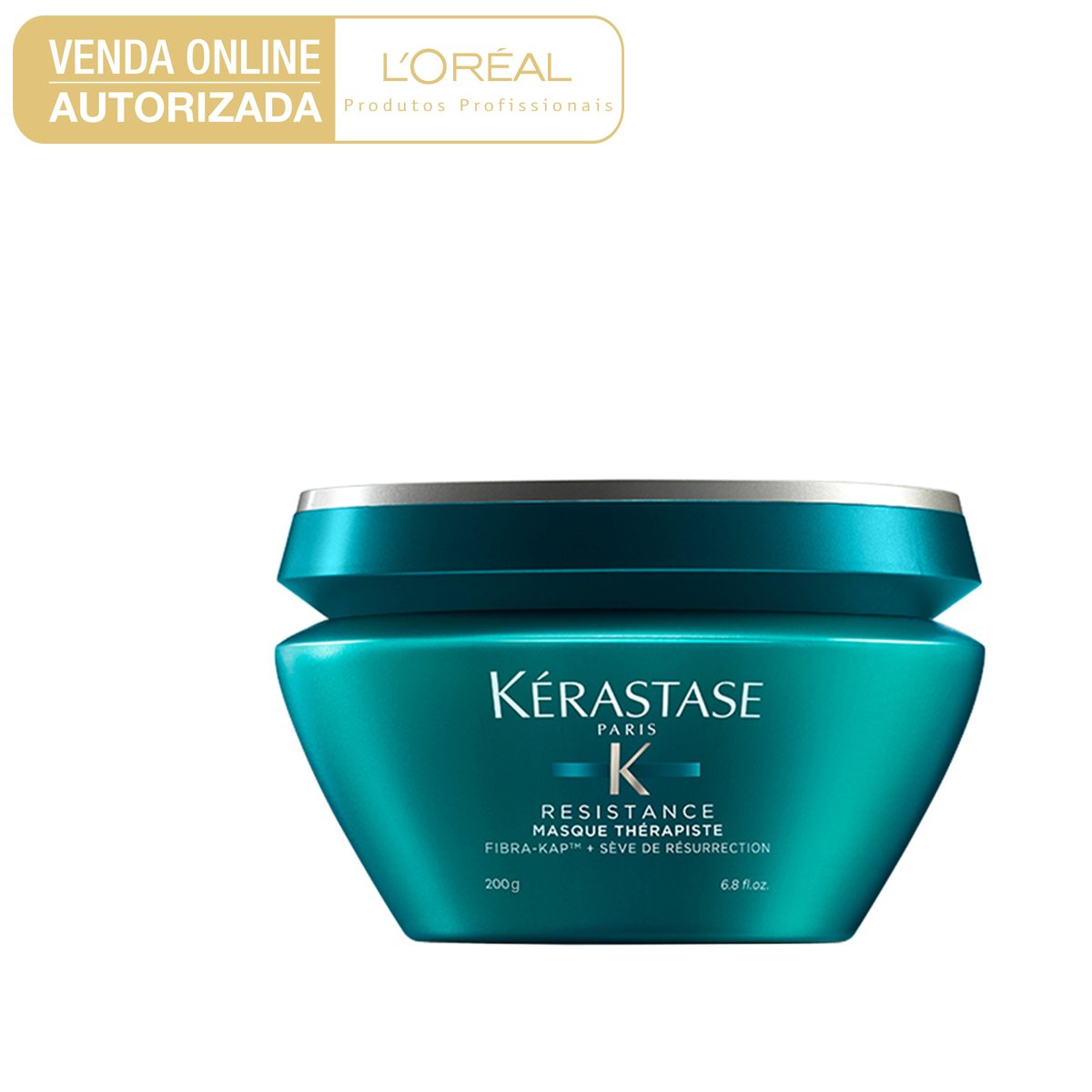 Máscara de Tratamento Kérastase Résistance Masque Thérapiste 200ml Menor preço em Máscara de Tratamento Kérastase Résistance Masque Thérapiste 200ml