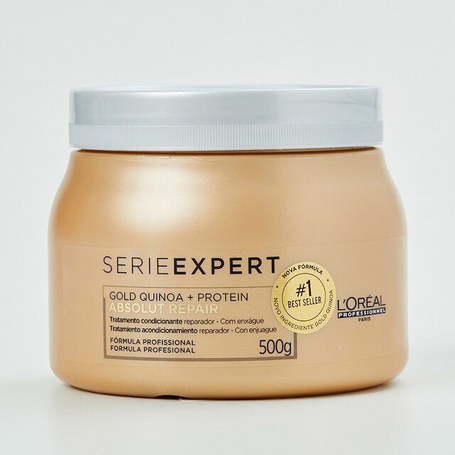 Máscara de Tratamento L'oréal Professionnel Absolut Repair Gold Quinoa + Protein - 500G