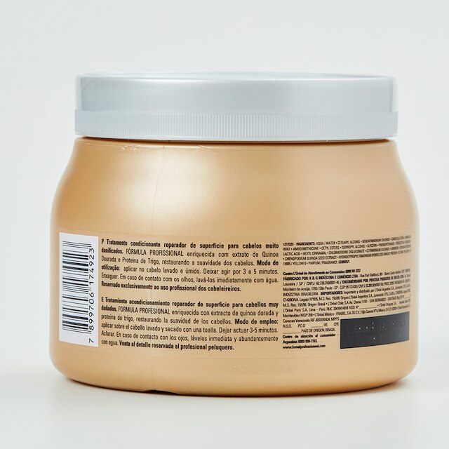 Máscara de Tratamento L'oréal Professionnel Absolut Repair Gold Quinoa + Protein - 500G