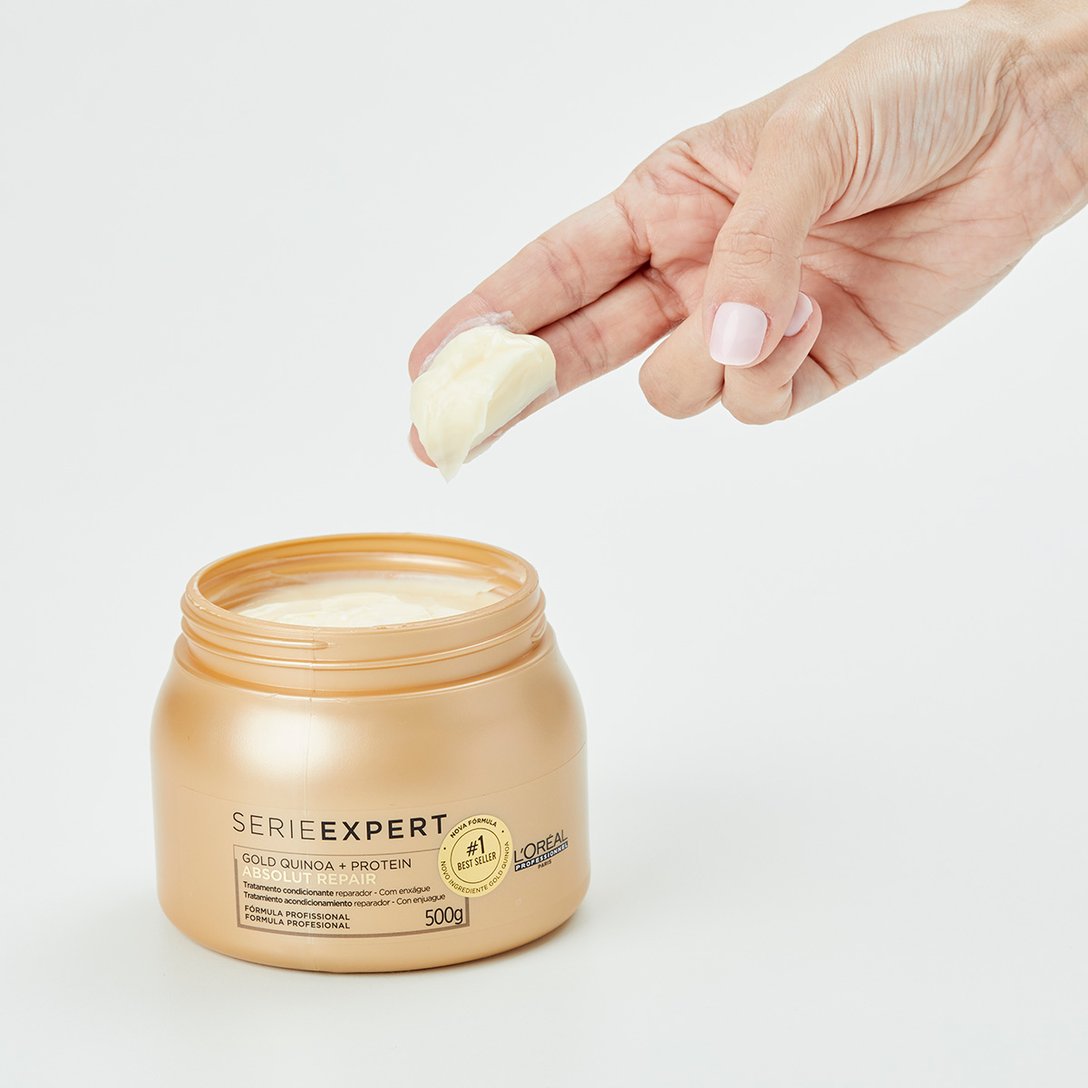 Máscara de Tratamento L'oréal Professionnel Absolut Repair Gold Quinoa