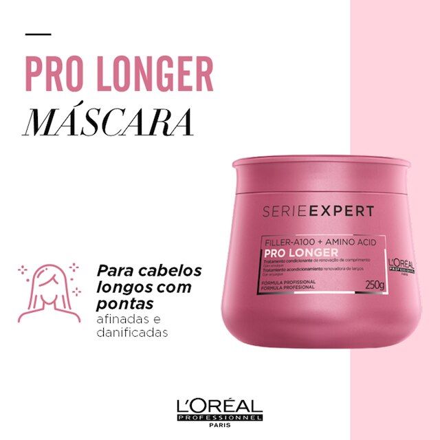 Máscara de Tratamento L'oréal Professionnel Serie Expert Pro Longer 250g