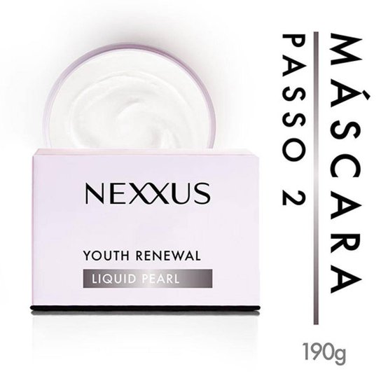 Máscara de Tratamento Nexxus Youth Renewal Restoring 190 g - Incolor