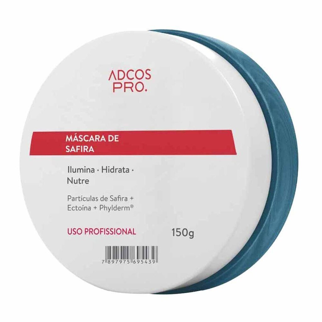 Máscara Facial Adcos Safira Iluminadora 150g