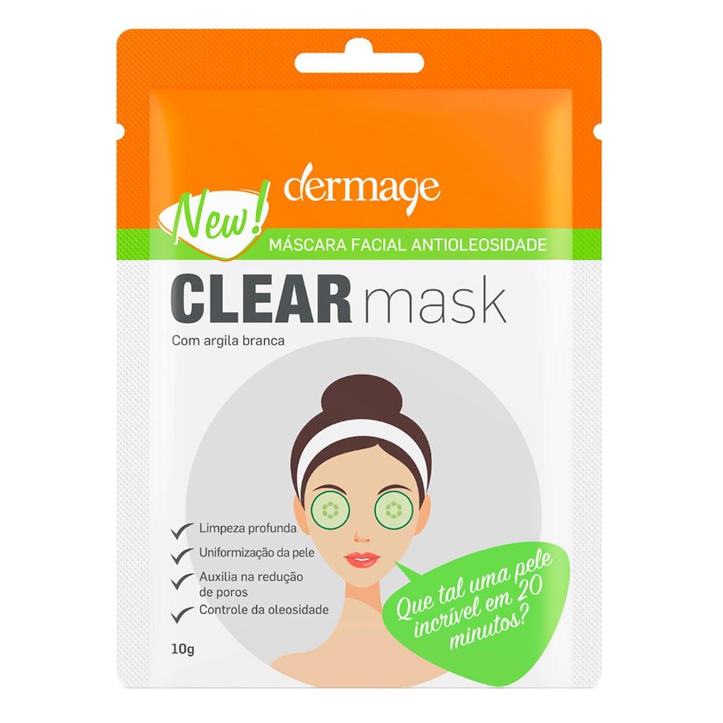 Máscara Facial Dermage - Clear Mask 10g