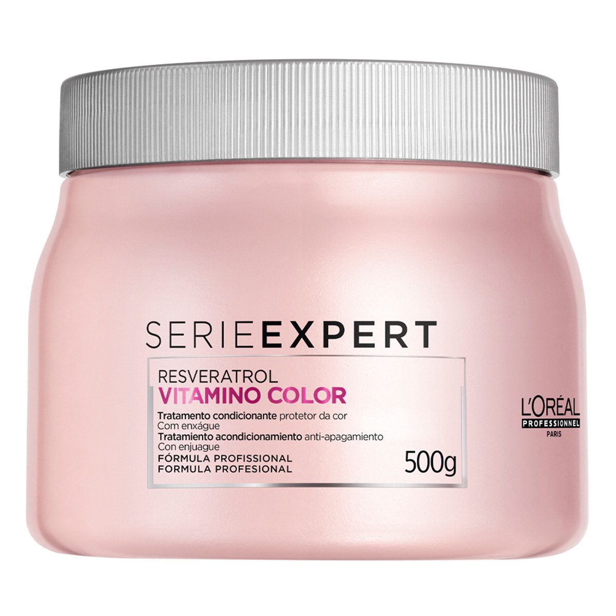Máscara L'Oréal Profissionnel Serie Expert Vitamino Color 500gr - Incolor Menor preço em Máscara L'Oréal Profissionnel Serie Expert Vitamino Color 500gr - Incolor