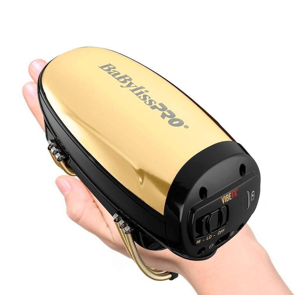 Massageador BaByliss PRO VibeFX Dourado