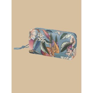 Máxi Necessaire Ora Bolas Romance em Flor Azul Farm