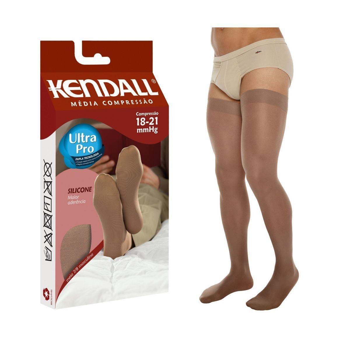 Meia 7/8 Kendall Média Compressão Feminina Menor preço em Meia 7/8 Kendall Média Compressão Feminina