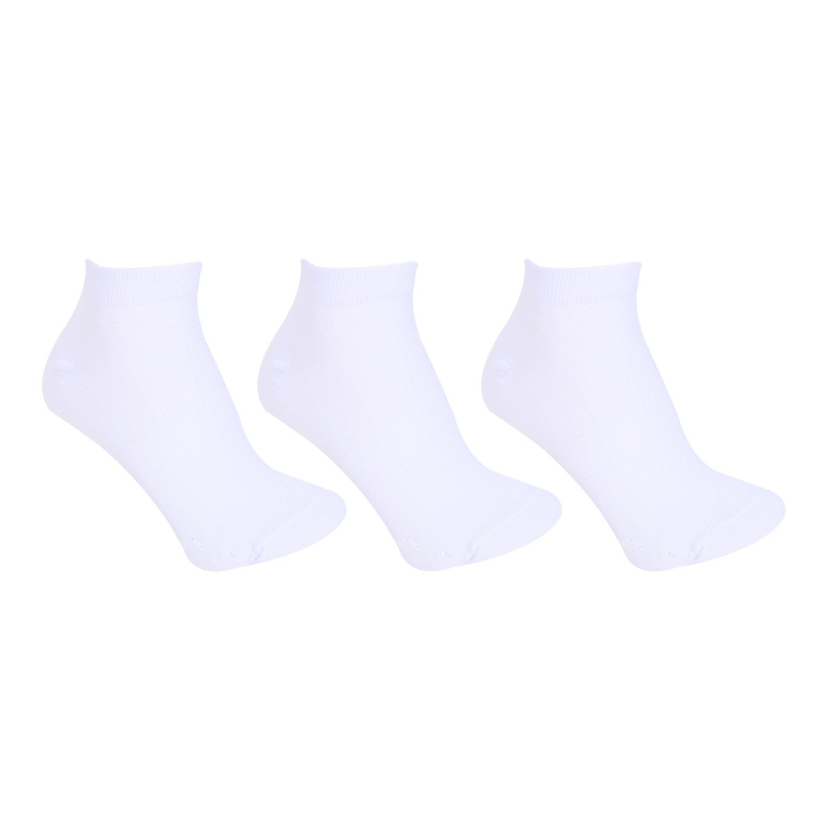Meia Asics Cano Baixo Cotton Sports Pacote c/ 3 Pares - Branco Menor preço em Meia Asics Cano Baixo Cotton Sports Pacote c/ 3 Pares - Branco