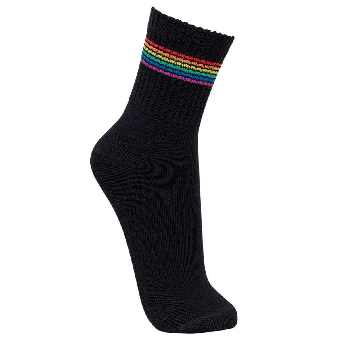 Meia Básica Conforto Lupo Sport Cano Médio Algodão e Poliamida 3290 - Preto Menor preço em Meia Básica Conforto Lupo Sport Cano Médio Algodão e Poliamida 3290 - Preto