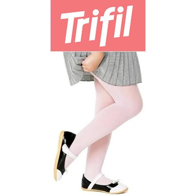 Meia Calça Bebê Fio 20 Transparente Poliamida Trifil