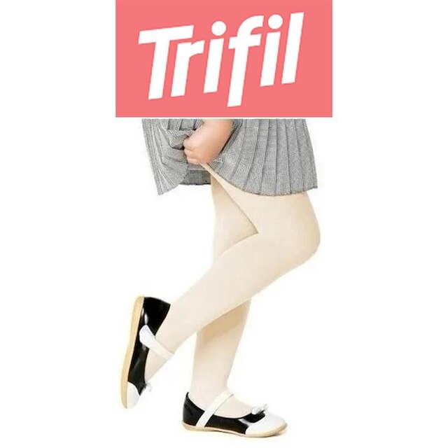 Meia Calça Bebê Fio 20 Transparente Poliamida Trifil