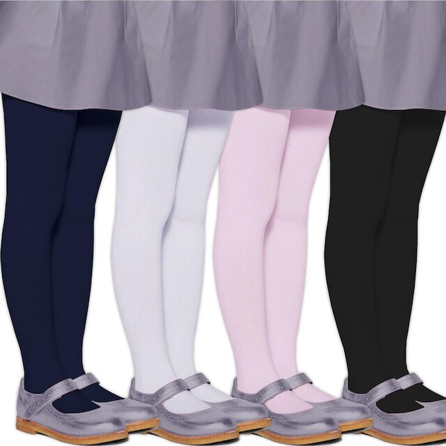 Meia Calça Infantil Lupo Original Menina Fio 80 Lobinha Inverno Frio Térmica Opaca Grossa 2526