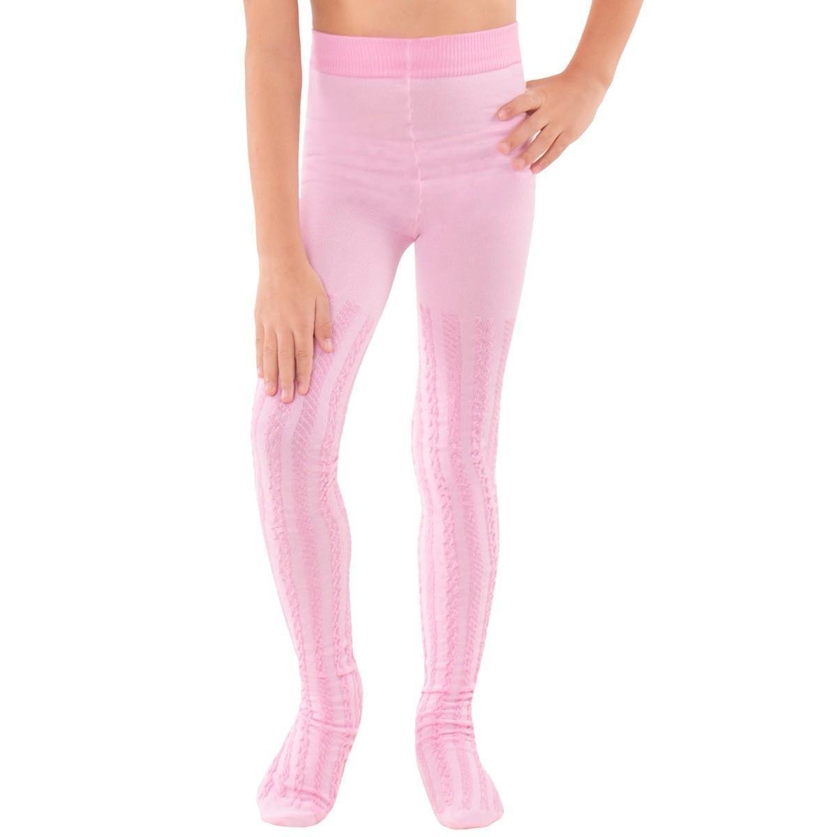 Meia Calça Infantil Trifil Com Textura Feminina - Rosa Menor preço em Meia Calça Infantil Trifil Com Textura Feminina - Rosa