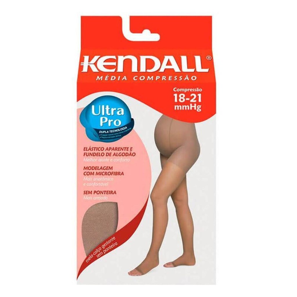 Meia-calça Kendall Gestante Média Compressão sem Ponteira  - 1652