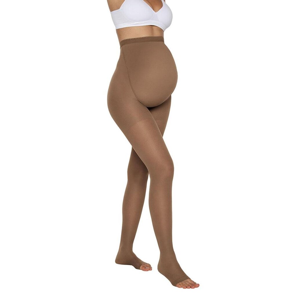 Meia Calça Kendall Média Compressão Gestante Sem Ponteira Feminina