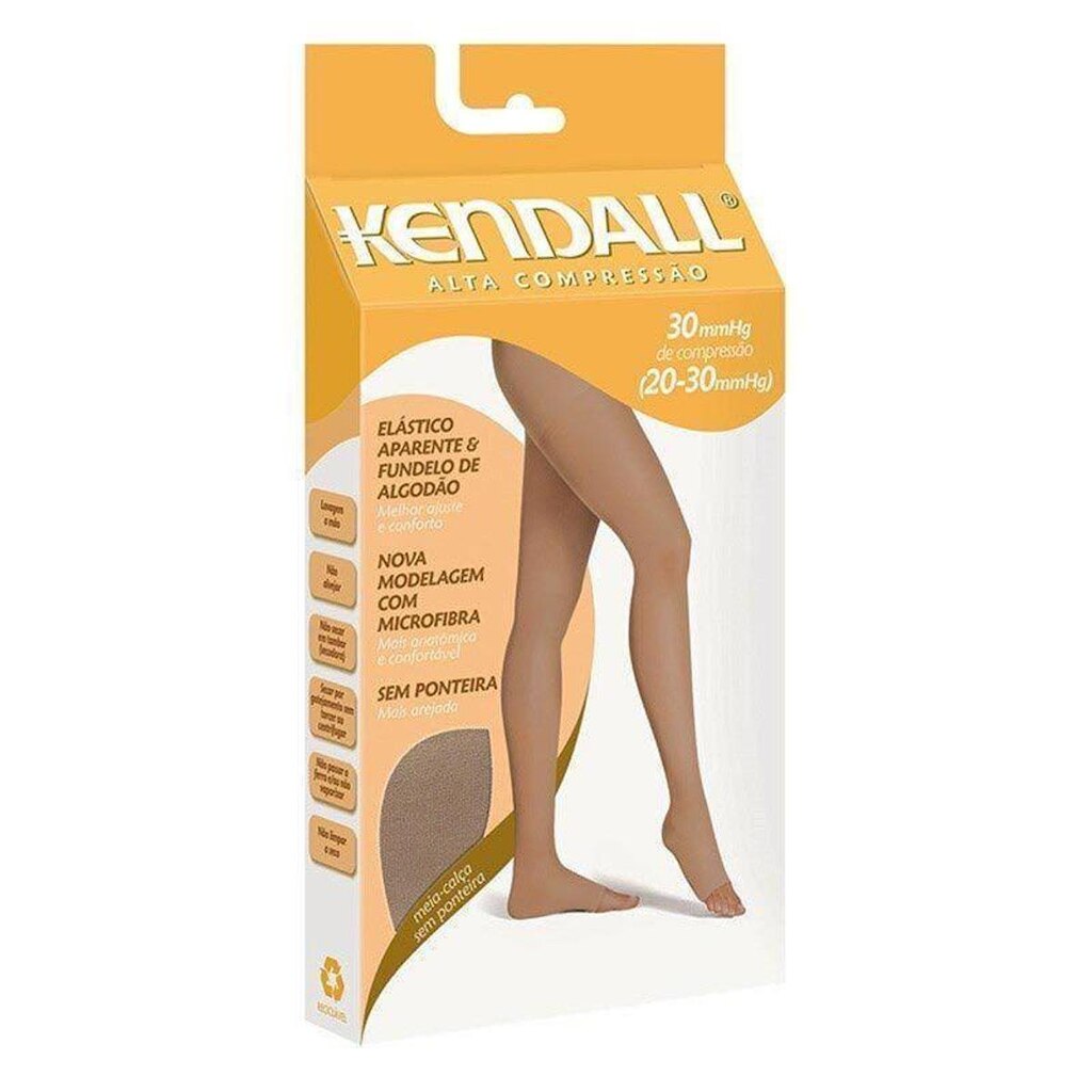 Meia-calça Kendall sem Ponteira Alta Compressão (20-30 mmHg) - 1891
