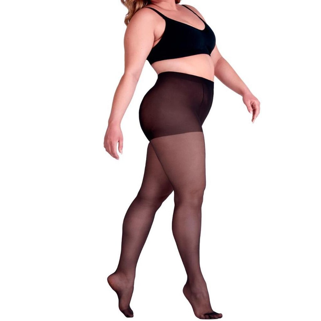 Meia Calça Plus Size Clássica Fina Fio 20 Loba Lupo Adulto
