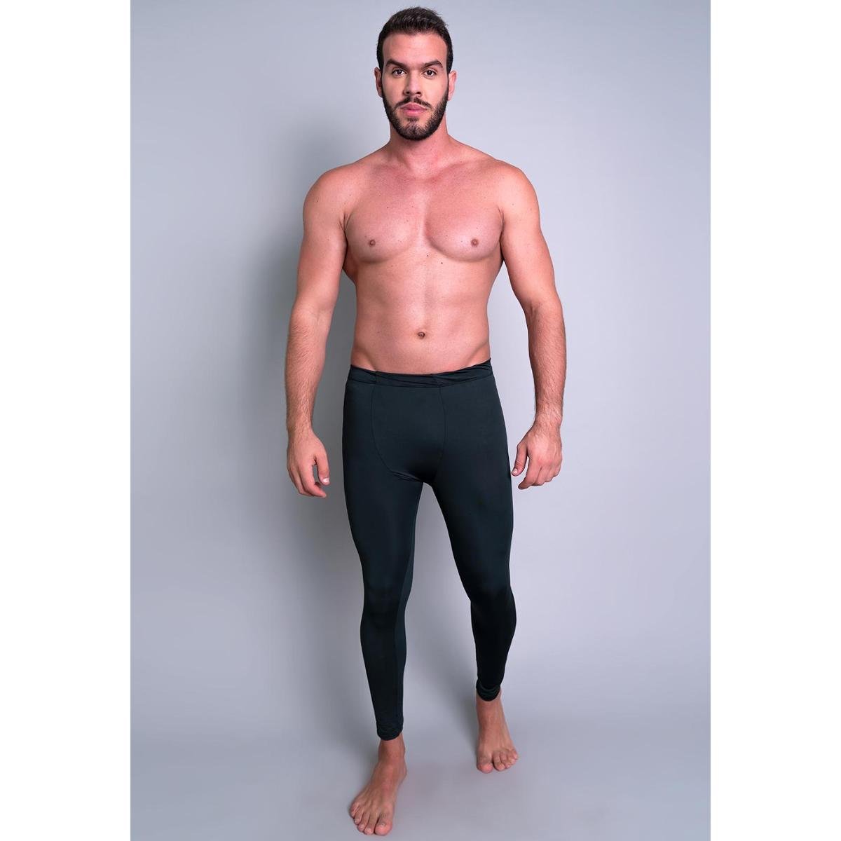 Meia Calça Térmica MVB Modas Segunda Pele Proteção Uv Masculina - Preto Menor preço em Meia Calça Térmica MVB Modas Segunda Pele Proteção Uv Masculina - Preto