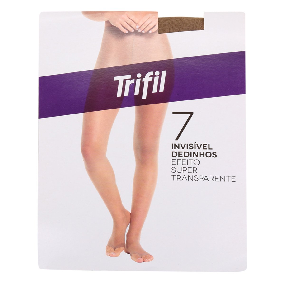Meia Calça Trifil Dedinhos Fio 7 Feminina - Bege Menor preço em Meia Calça Trifil Dedinhos Fio 7 Feminina - Bege