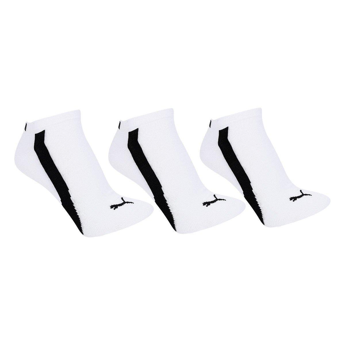 Meia Cano Baixo Puma Logo Pacote c/ 3 Pares é ruim? Meia Cano Baixo Puma Logo Pacote c/ 3 Pares é boa?