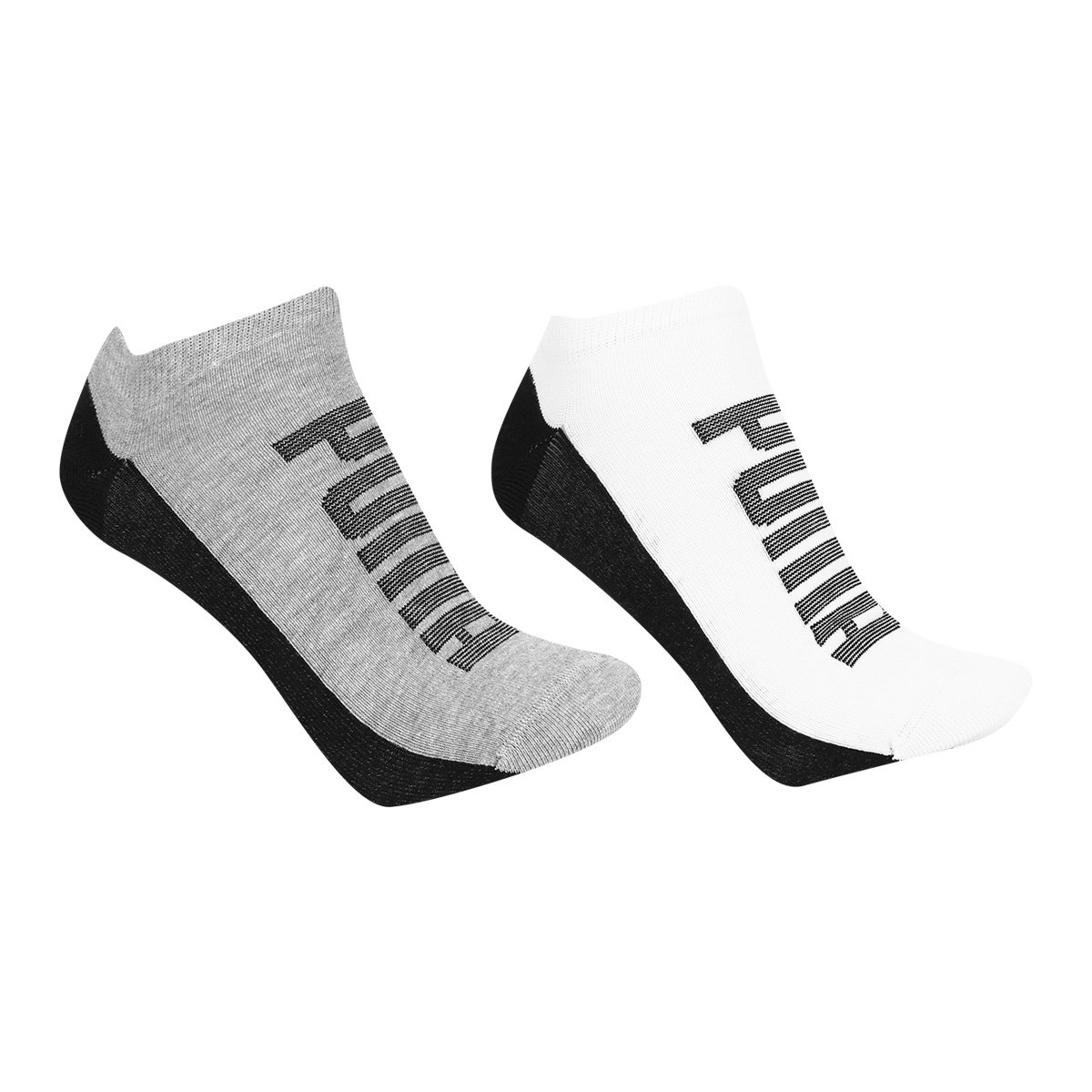 Meia Cano Baixo Puma Pacote c/ 2 Pares - Cinza e Branco é ruim? Meia Cano Baixo Puma Pacote c/ 2 Pares - Cinza e Branco é boa?