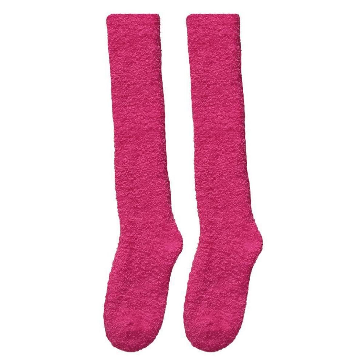 Meia Cano Longo Soft Pelúcia 01 Par Tamanho 36 ao 41 Adulto - Pink Menor preço em Meia Cano Longo Soft Pelúcia 01 Par Tamanho 36 ao 41 Adulto - Pink