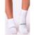 Meia Esportiva Cano Curto Speedo 8033 - Branco