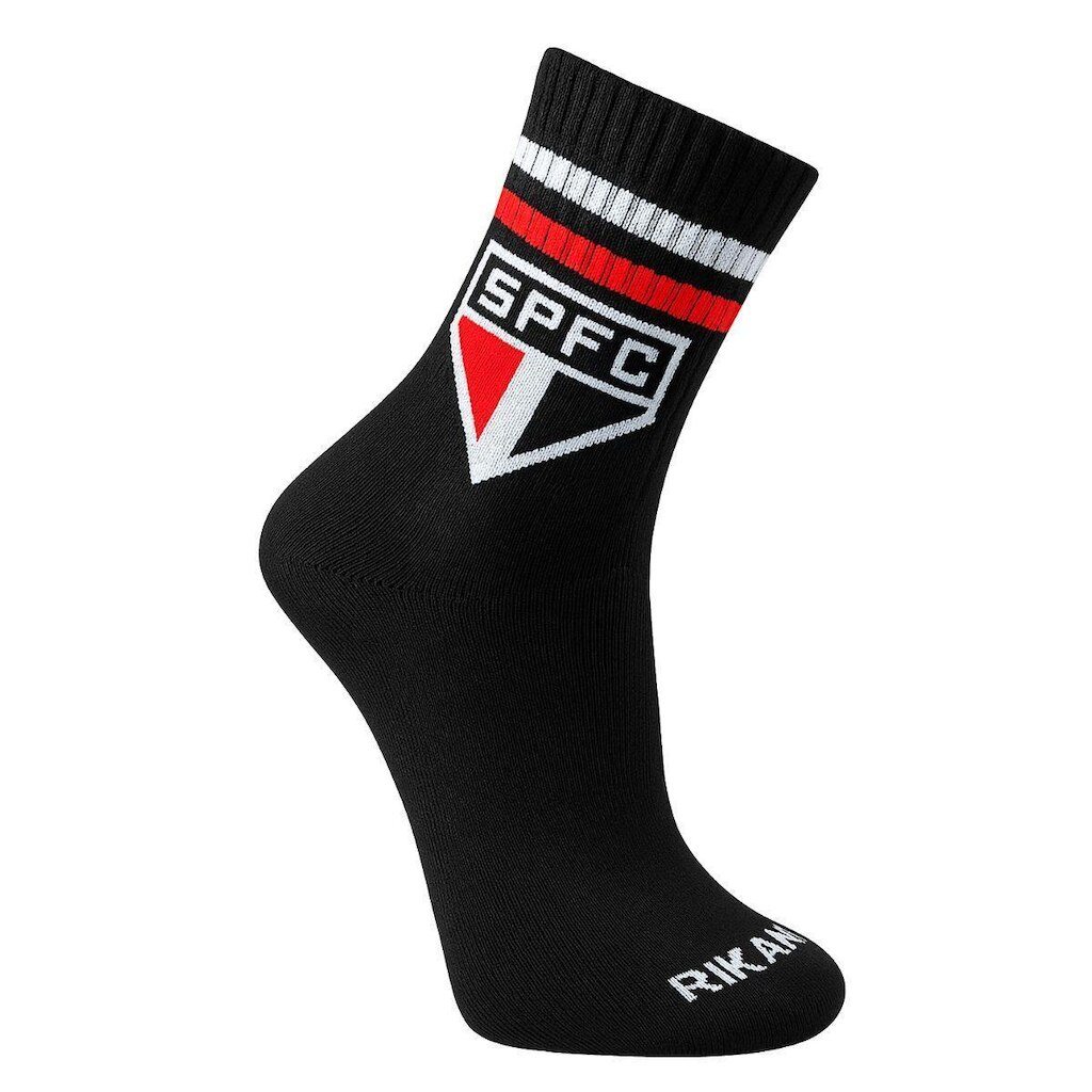 Meia Esportiva Cano Médio São Paulo Demillus Oficial 200514