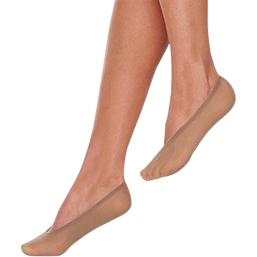 Meia Feminina Sapatilha 2 Pares Casual Social Dia a Dia Fio 40 Invisível Lupo 05520-001