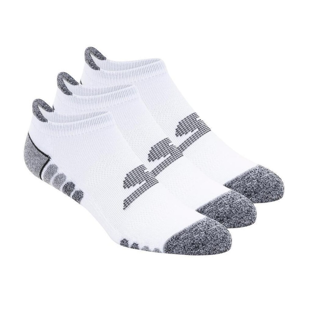 Meia Feminina Skechers S110098 Cano Baixo Kit 3 Pares