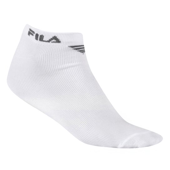 Meia Fila Cano Baixo Run - Branco