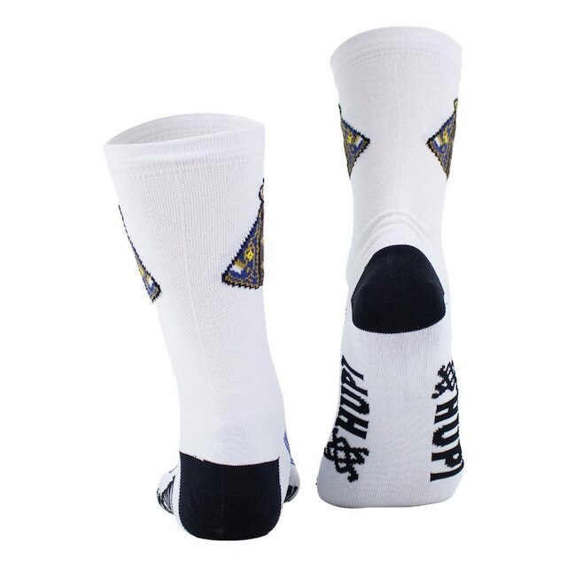 Meia HUPI Aparecida Branco - Tamanho Plus 42-46