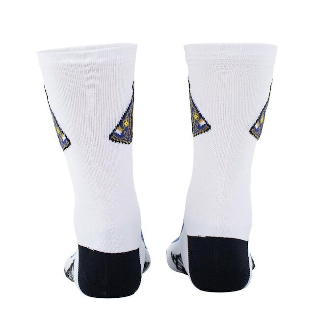 Meia HUPI Aparecida Branco - Tamanho Plus 42-46