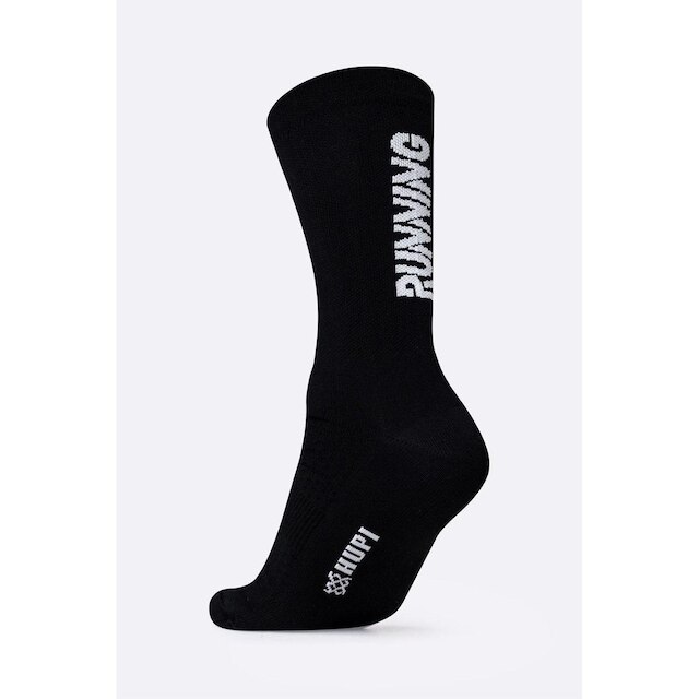 Meia HUPI Keep Running Preto