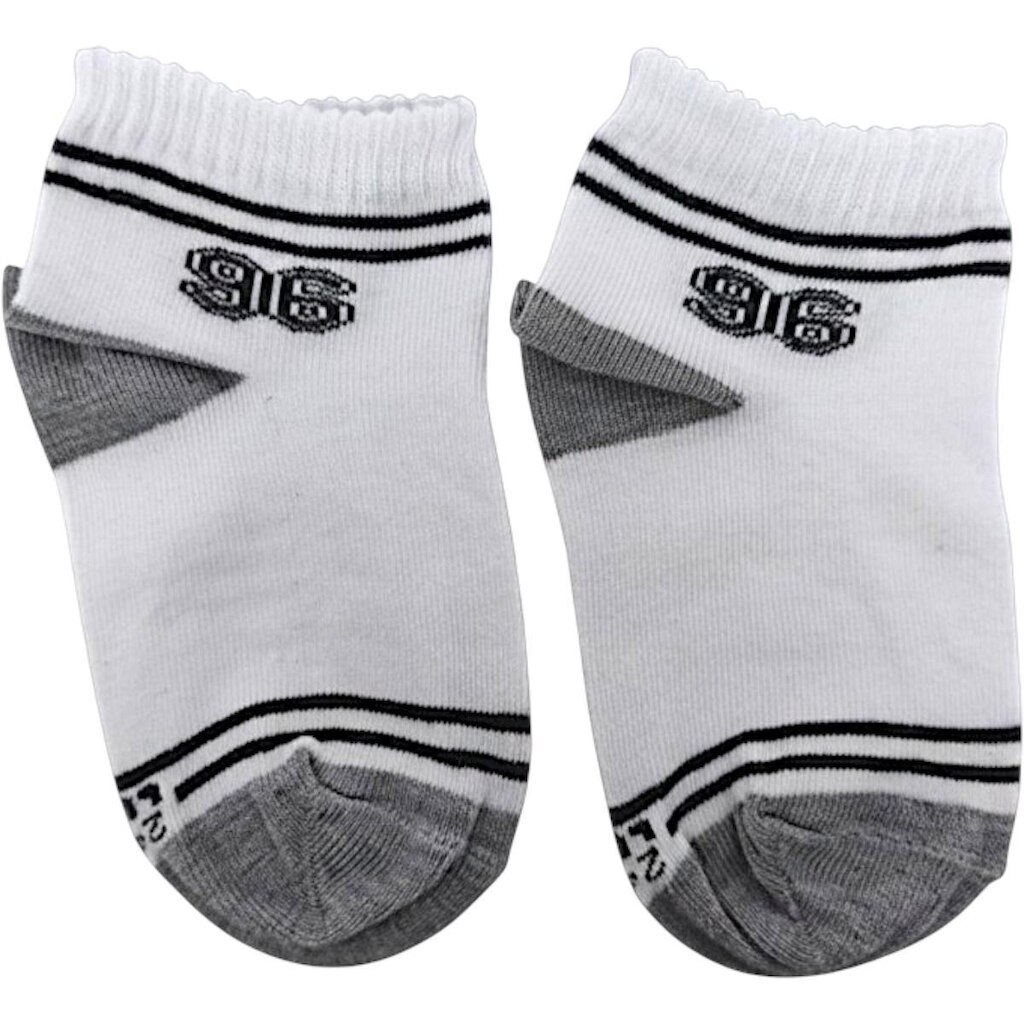 Meia Infantil Menino Kit 3 Pares Casual Dia a Dia Conforto Cano Médio Lupo 02630-989
